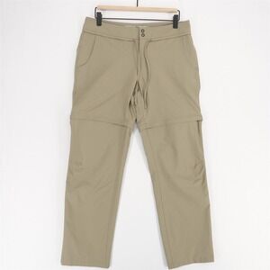 Mountain Hardware Convertible Pants Womens 10 Beige Stretch Nylon Hiking